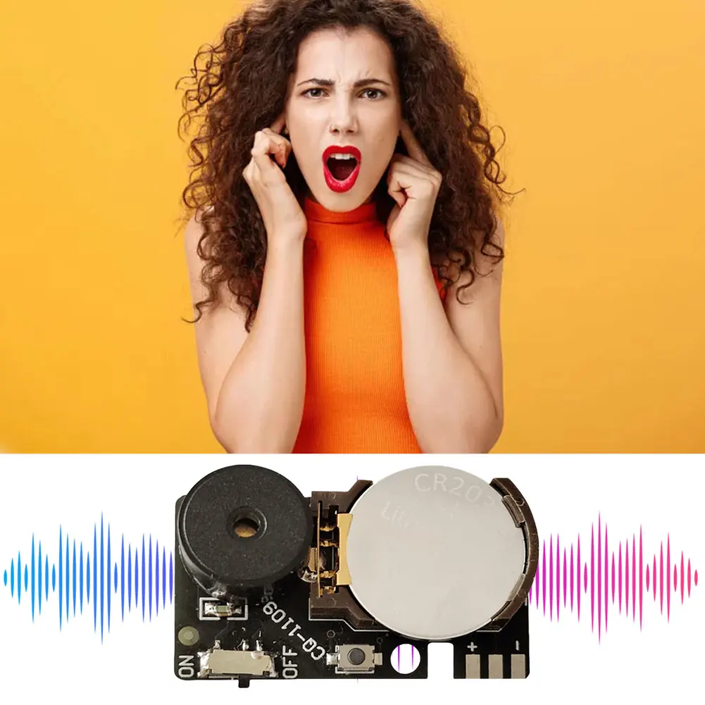3-10Pcs Cricket Noise Maker Prank PCB Beeping Hidden Prank Lrritating Noise Continuously Annoying Sound for Fool\'s Day Halloween