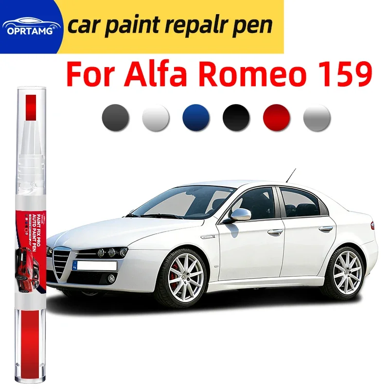 Caneta de reparo de pintura de carro, para alfa romeo 159, reparo de arranhões, spray preto, ferramentas de pintura de carro, acessórios, gadgets, aut