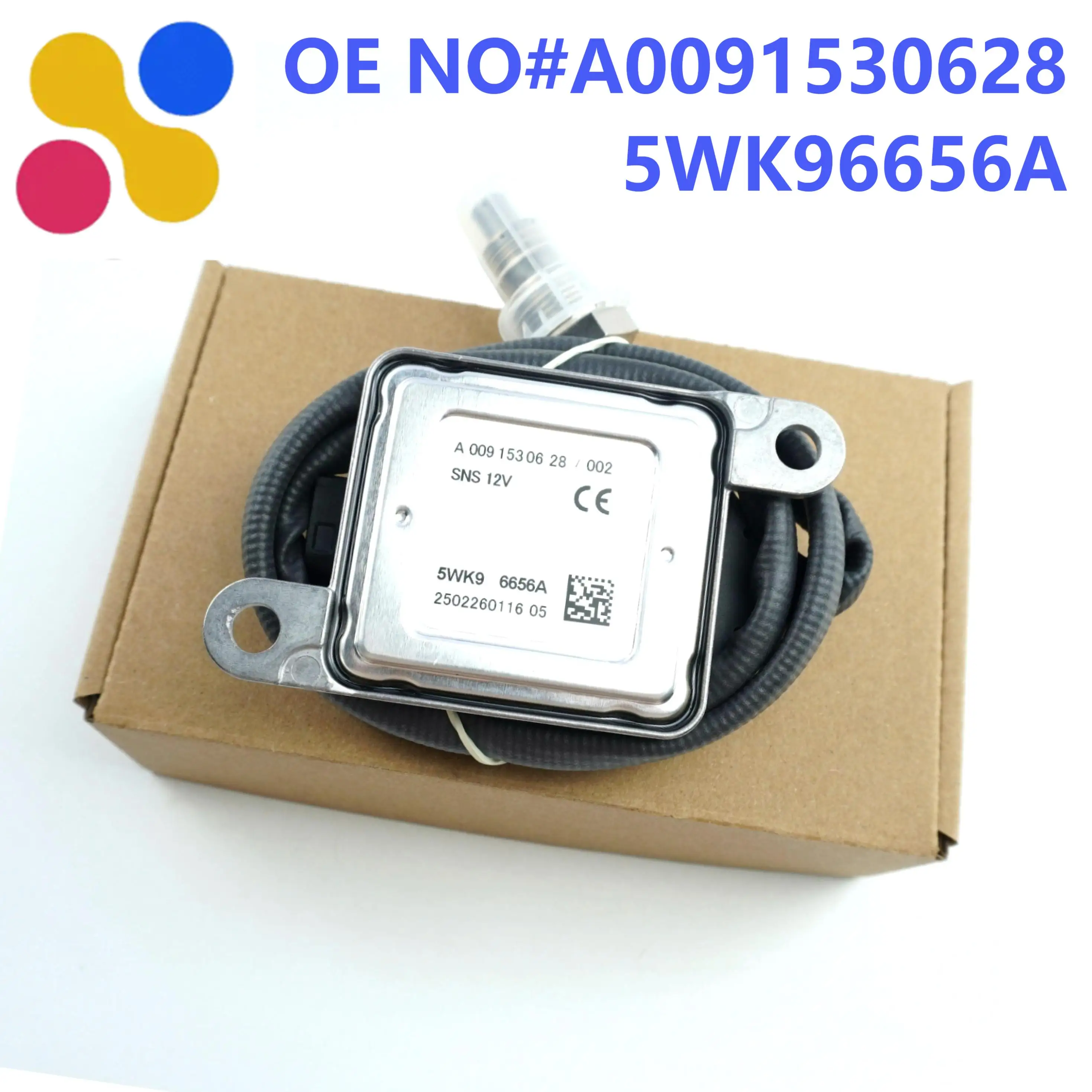 

A0091530628 5WK96656A New Nitrogen Oxide Sensor Nox Sensor for Mercedes-Benz Sprinter B907 B910 2.0 3.0 CDI A0091530628/002