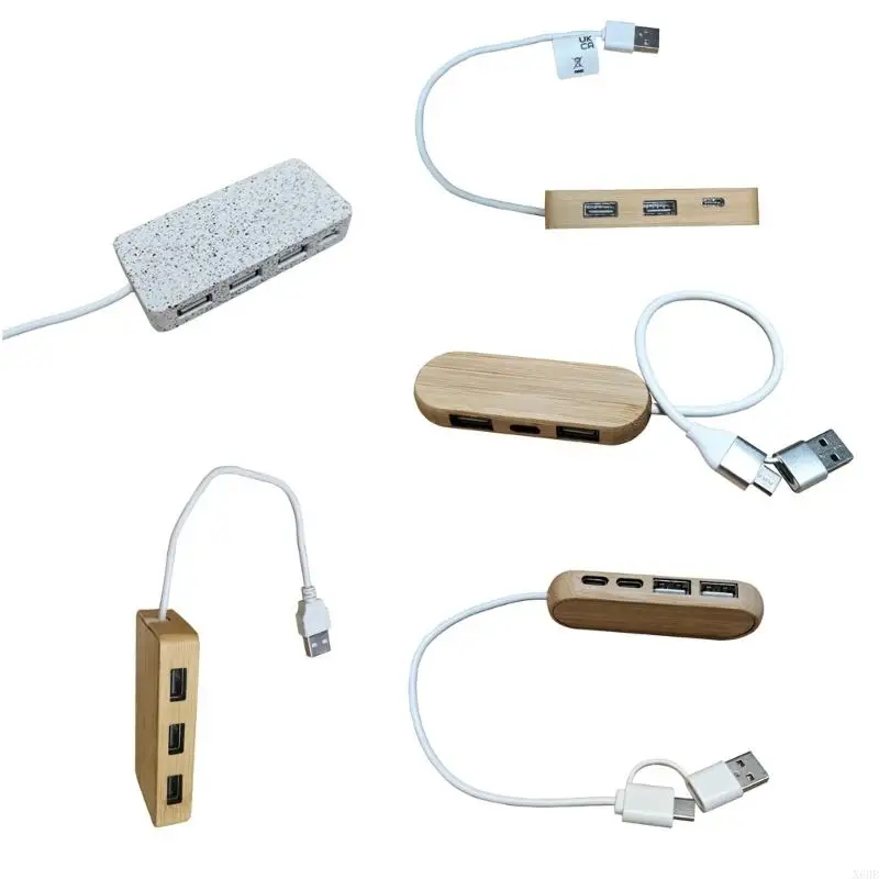 

X6HB 3/4 порт USB C/USB -USB -разветвление