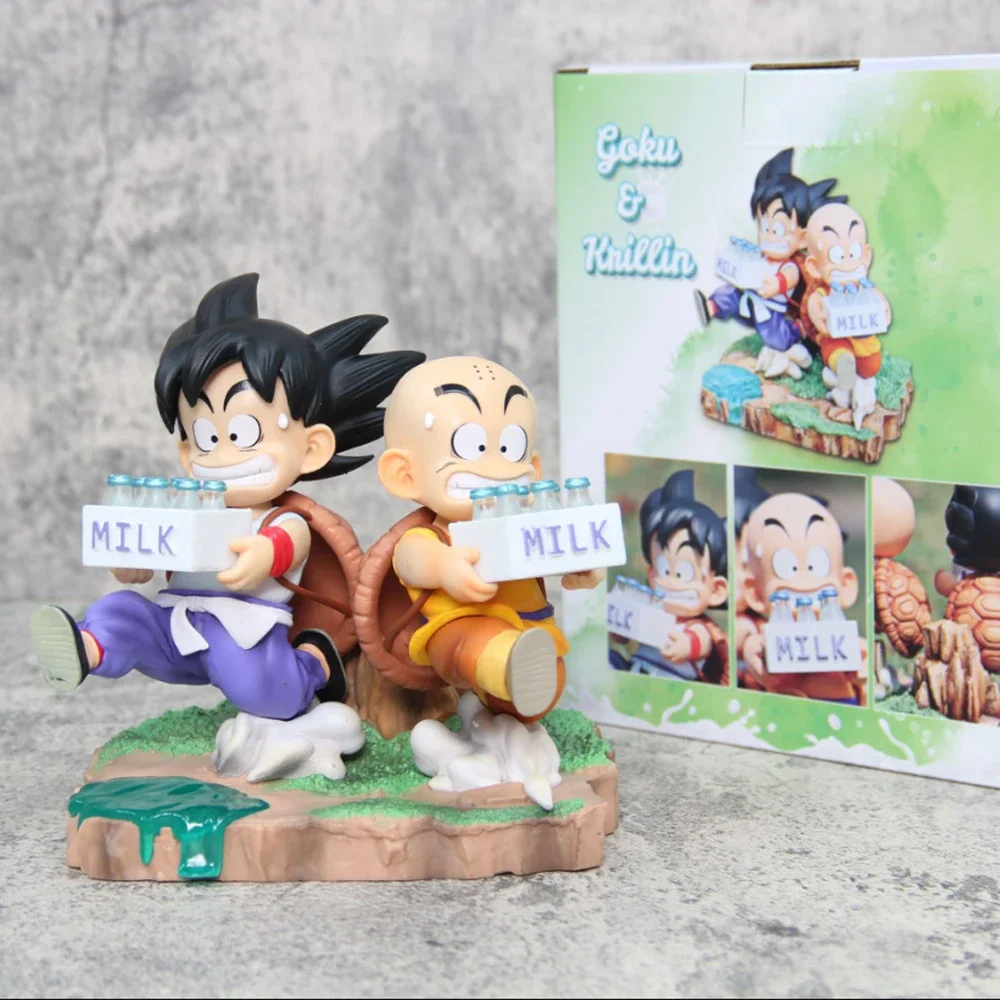 

Dragon Ball Z Son Goku Kelin отправить молочную фигуркуколлекционная модель манги детские игрушки подарок 15 см