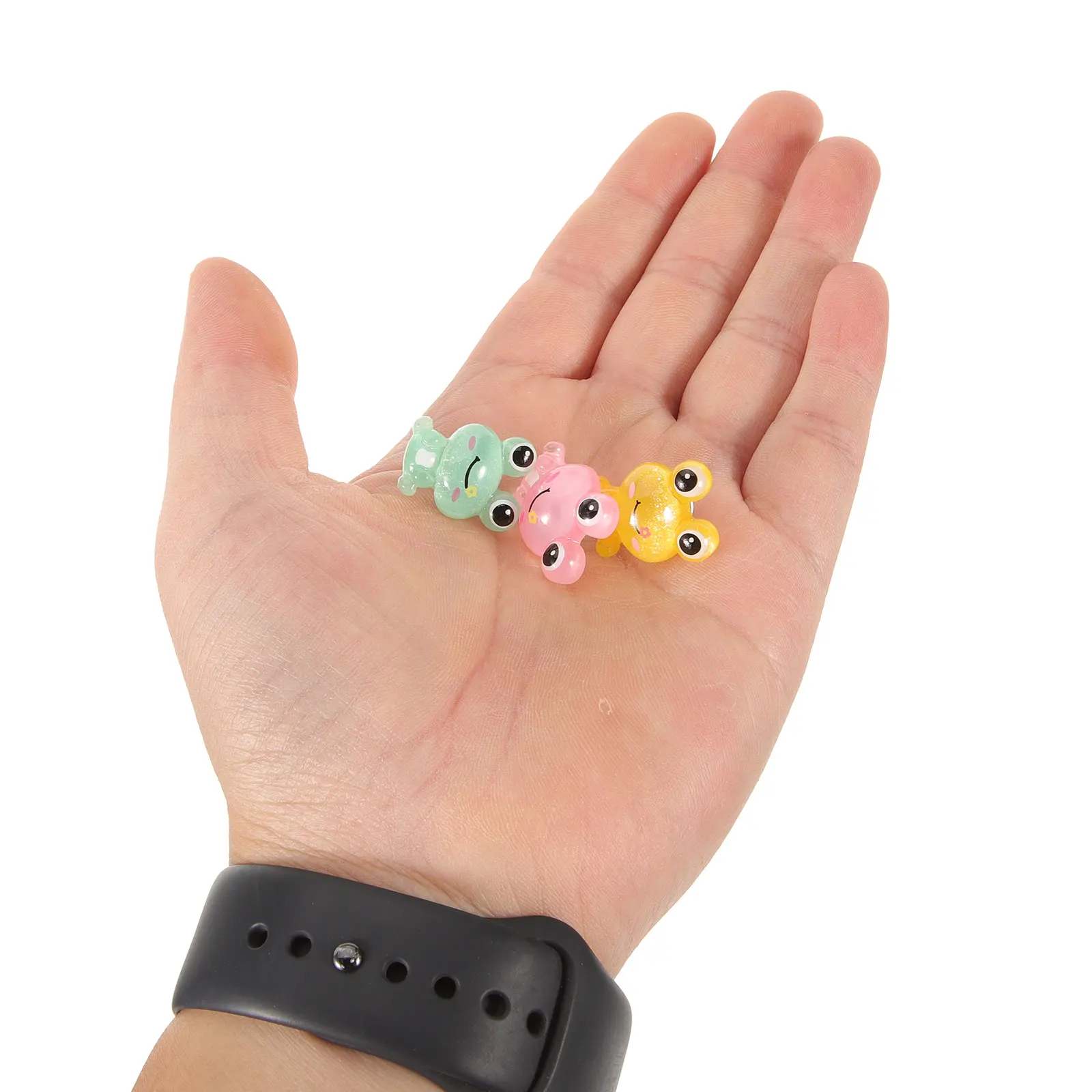 

30pcs Frog Shaped Thumbtacks Resin Push Pins Bright Color Compact Multi-Function Pushpins For Cork Board Office