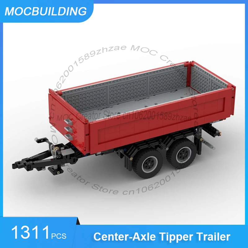 ตัวต่อ MOC TGS รถบรรทุกเทท้าย 6x4 แบบสามด้าน ประกอบเอง ของเล่นสร้างสรรค์ ของขวัญ 2915 ชิ้น