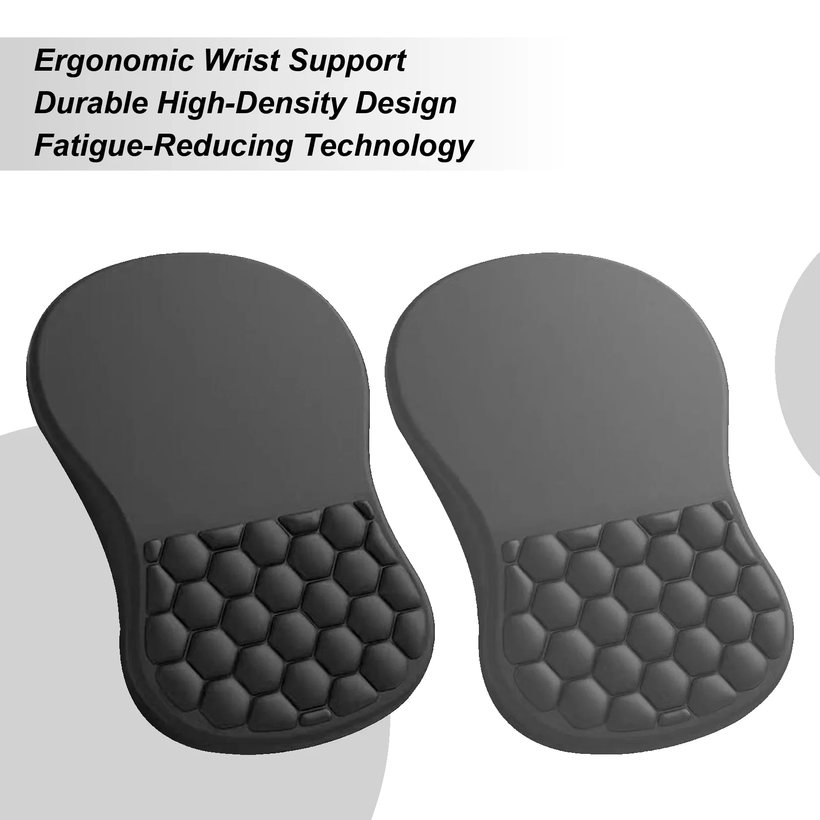 

Коврик для мыши с поддержкой запястья, полиуретановая пена с эффектом памяти, эргономичный противоскользящий коврик для запястья, коврик для мыши, настольный коврик для компьютера, ноутбука