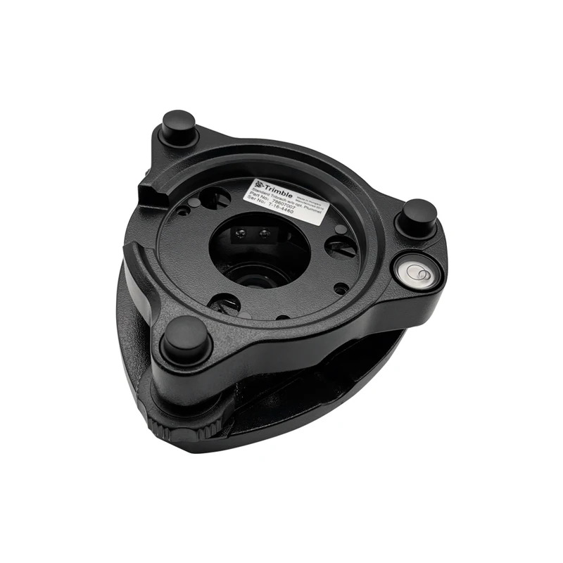 Black Tribrach for Trimble Without Optical Plummet S3, S5, S6, S7, S8, S9, SX10 VX Total Station