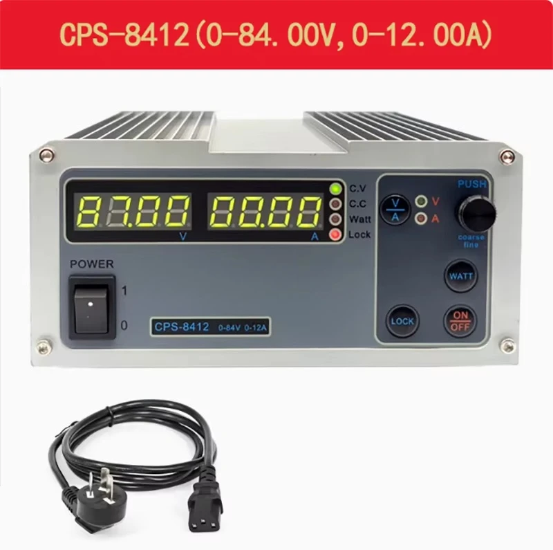 CPS-8412 84V12A Digital Adjustable DC Power Supply High-power Switching Power Supply Constant Voltage Constant Current Source
