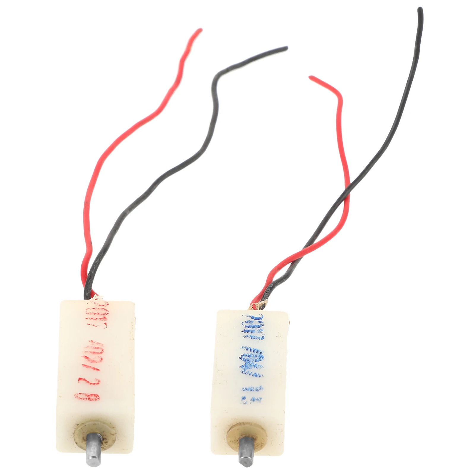 

2pcs Geared Motor 3V 50RPM 6V 100RPM Mini Electric Slow Speed DC Motor For Toy Car Airplane DIY Projects Replacement