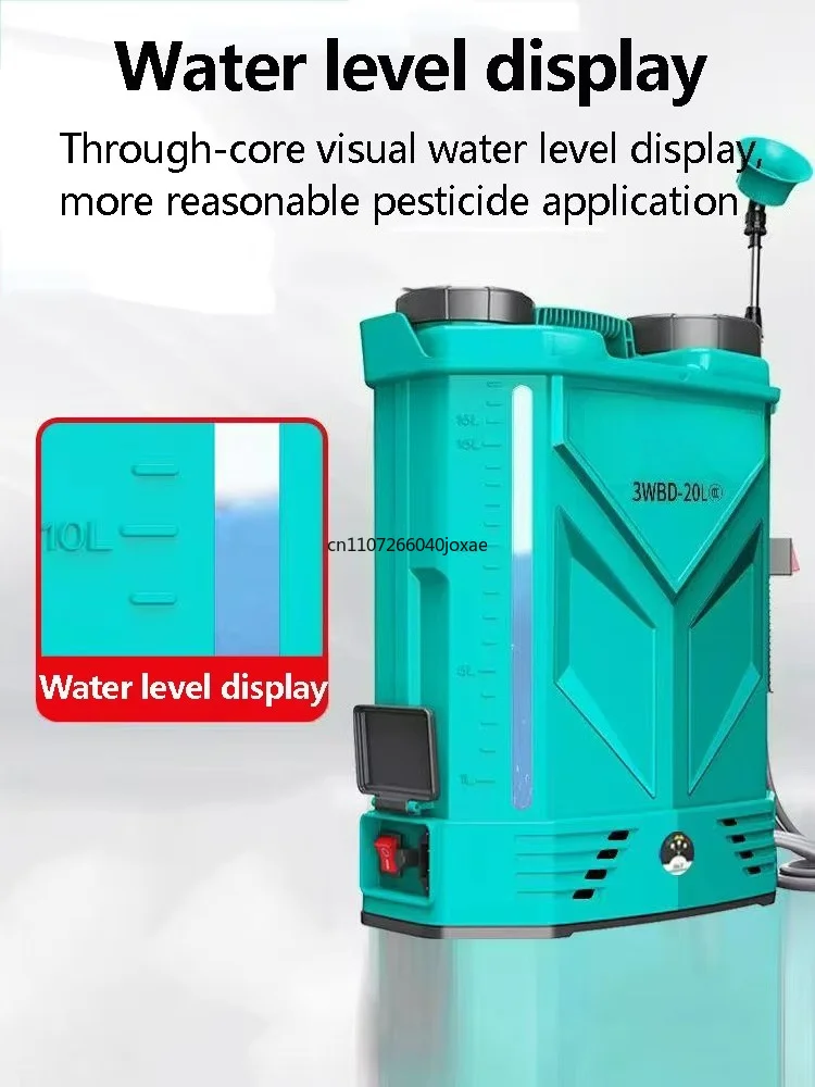 Agricultural Electric Spray High Voltage Lithium Battery New Backpack Intelligent Spraying Pesticide Sprayer