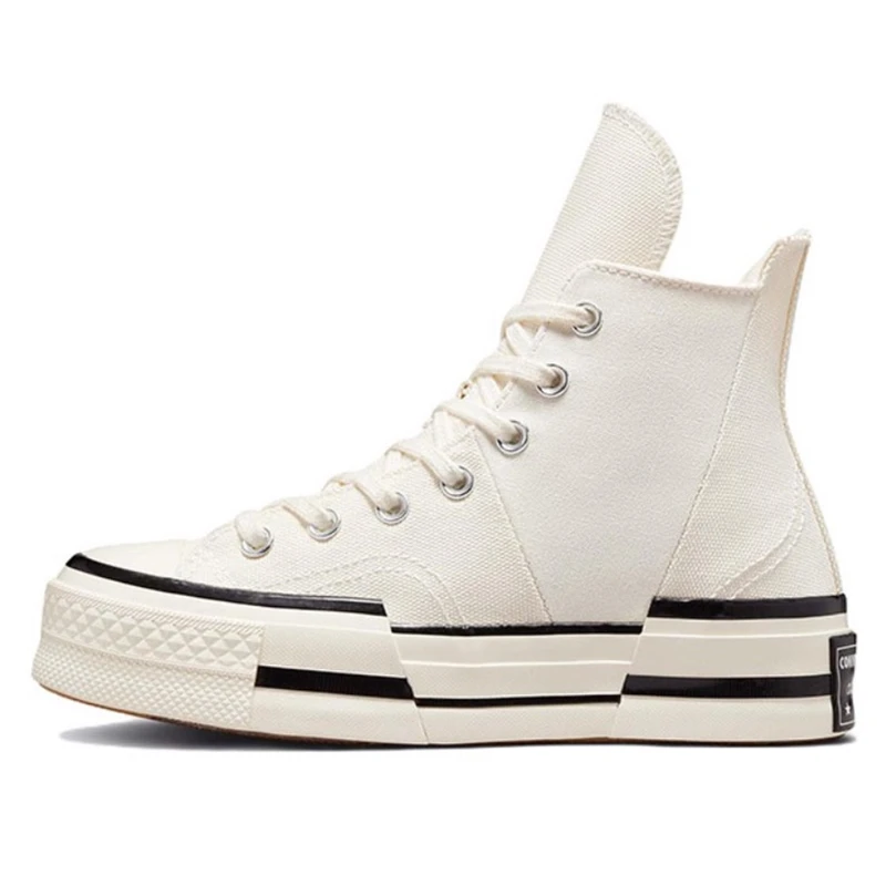 Converse Chuck Taylor All Star 70 Plus Homens Mulheres Alta Lona Sapatos Casuais Summit Sage Egret Esportes Tênis de Skate