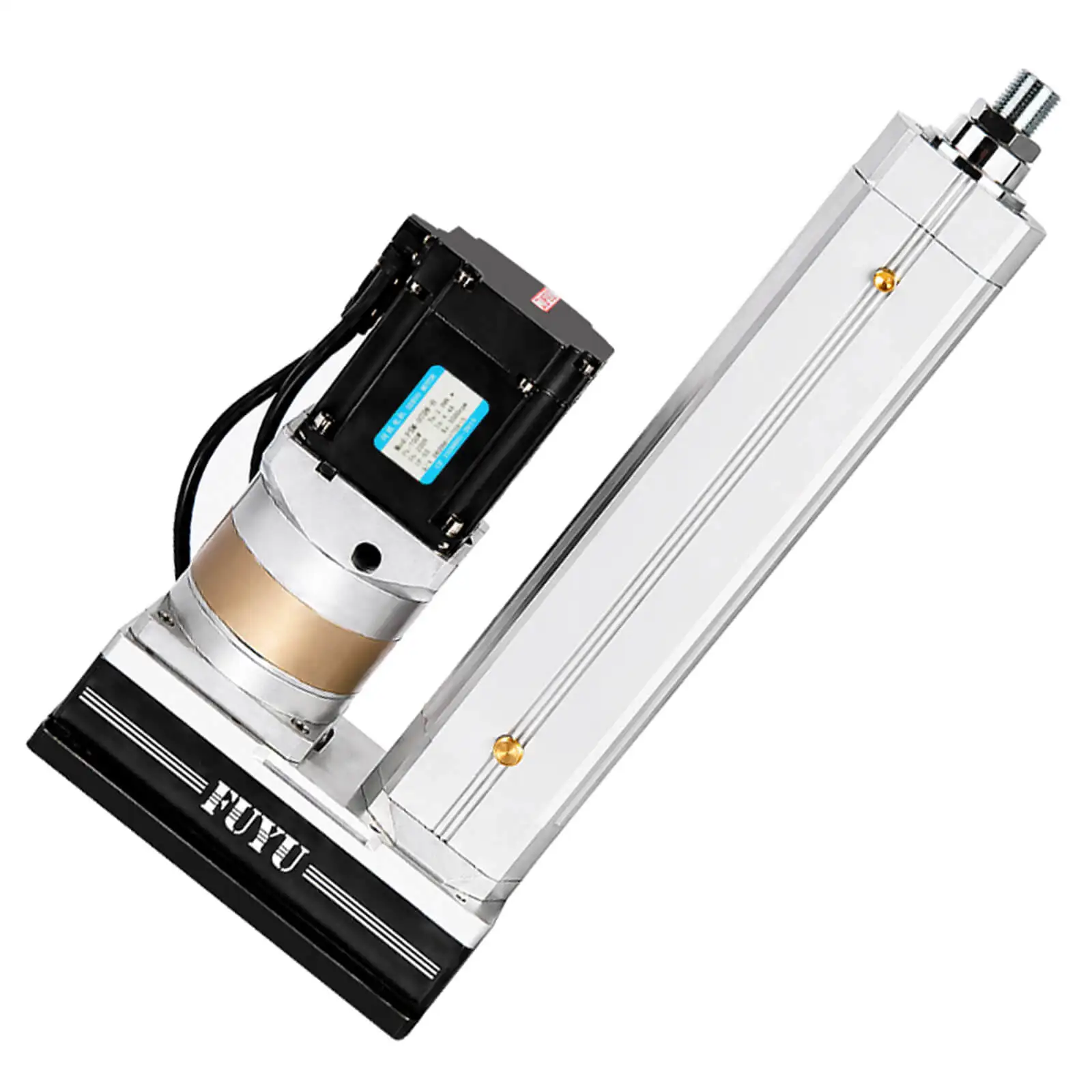 IP65 Waterproof Aluminum Ball Screw Linear Motion 4000N Servo Cylinder Motor Telescoping Rod 0.02mm Position Accuracy Electric