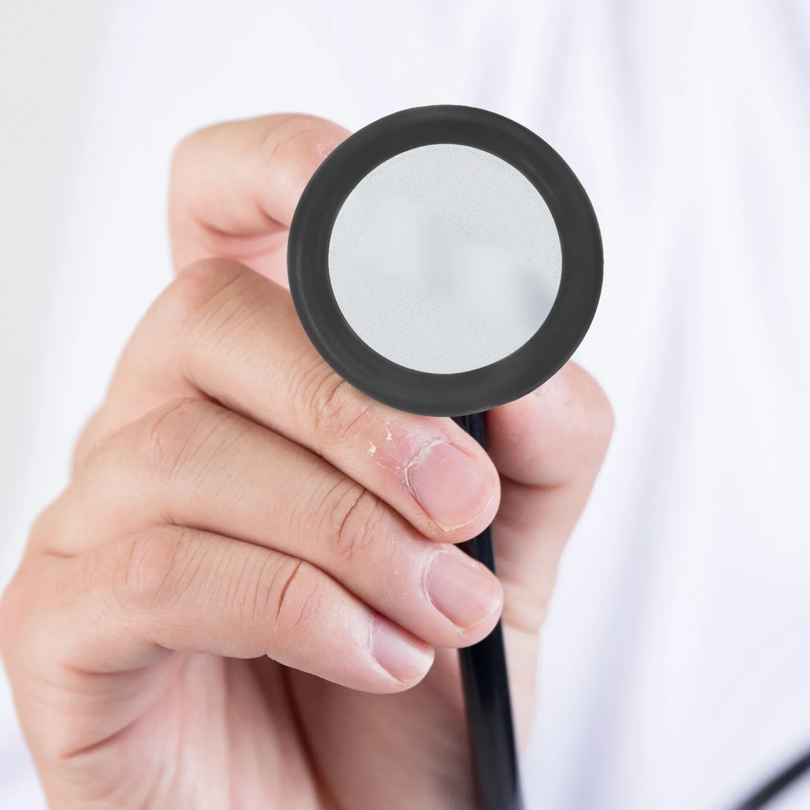 3Pcs Stethoscope Replacement Diaphragm Integrated Frequency Conversion High Sensitivity Accessory for Precise Diagnosis