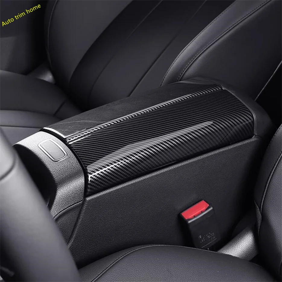 Car Armrest Box Switch Decoration Sticker Button Patch Cover Trim Fit For Mercedes-Benz GLB 180 200 X247 2020 - 2024 Accessories