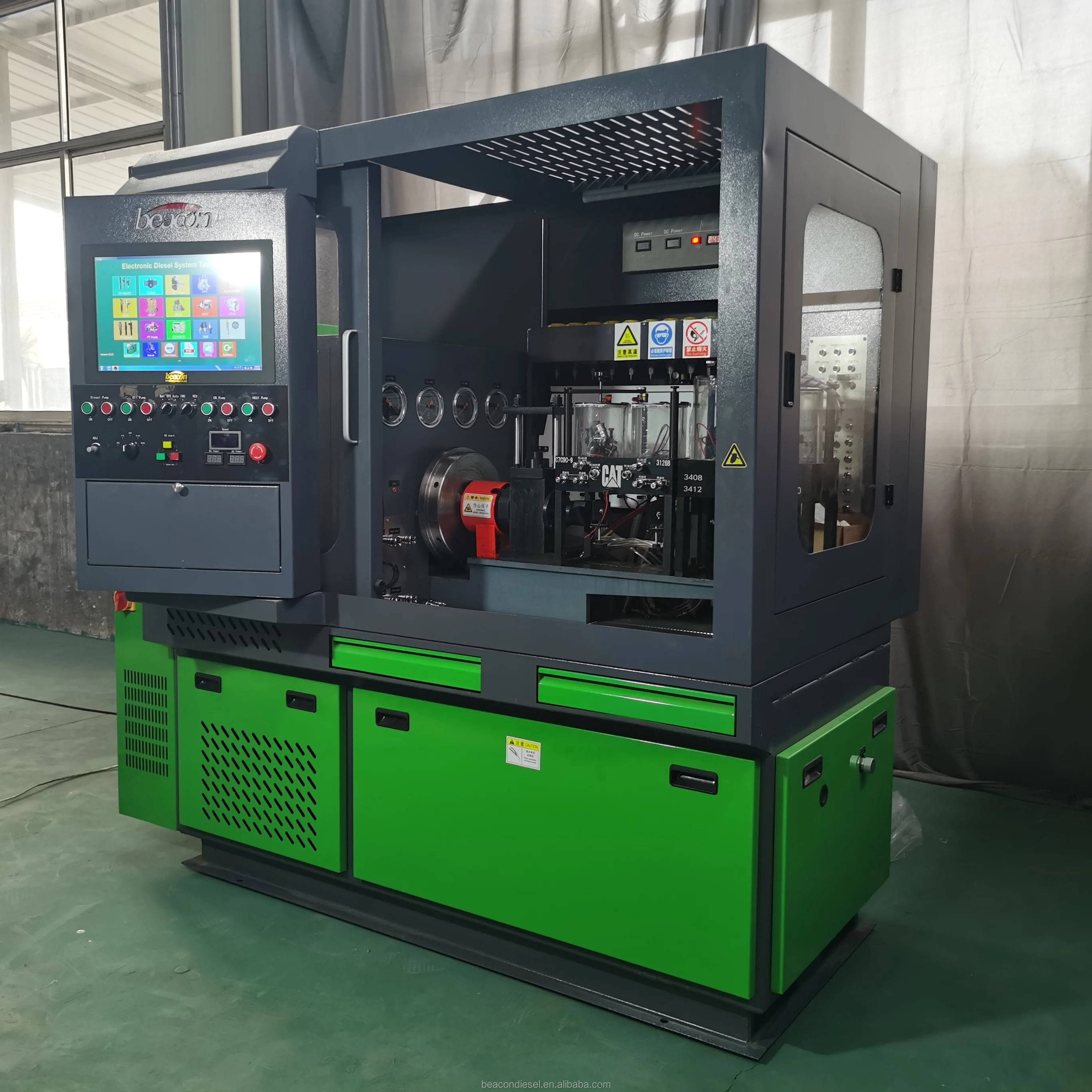 Picture 4: Beacon Machine CR919 EUI EUP HEUI Common Rail Injector test Bench diesel Injection Pump Calibration Machine With QR Coding