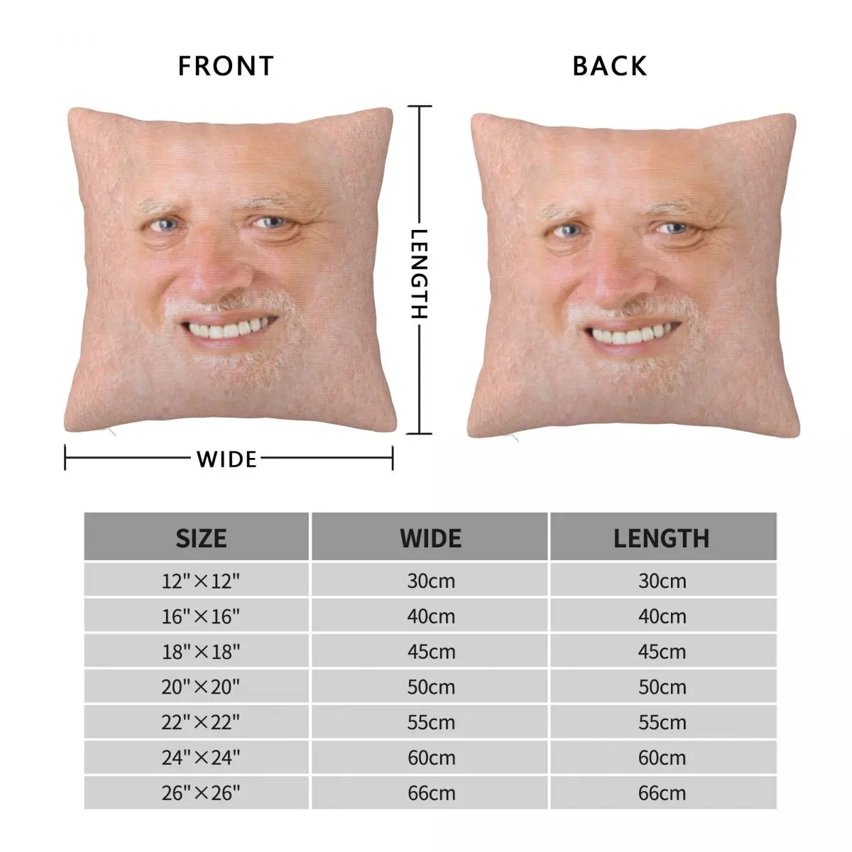 Hide The Pain Harold A Pillow Case