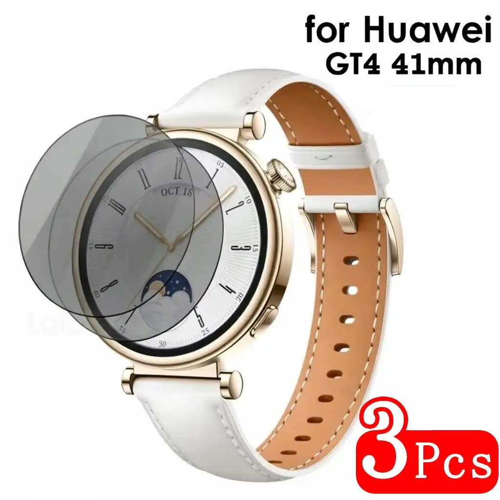 Protector de pantalla de hidrogel para Huawei Watch GT 4, 5, 6, 41mm, película protectora para GT6 GT5 Pro, 46mm, 3 uds.