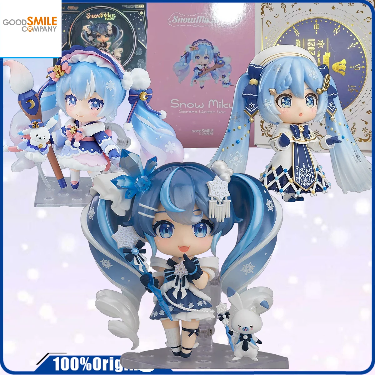 

GSC Genuine /Original LARGE CLAY ORDINARY EDITION ③ NO.2643 SNOW HATSUNE MIKU CRYSTAL SNOW VER Action Figure Toys For Boys