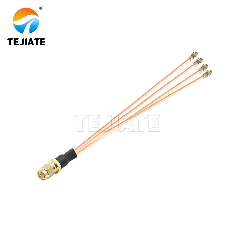 0.1m 1 to 2 SMA to IPEX Splitter RG178 Cable SMA Pigtail U.fl Ipx Female SMA Female male To 3pcs WIFI Antenna Extension Jumper