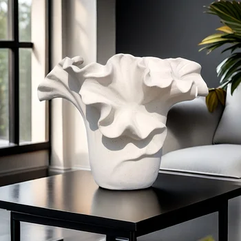 Handmade Floral Rim Vase 1