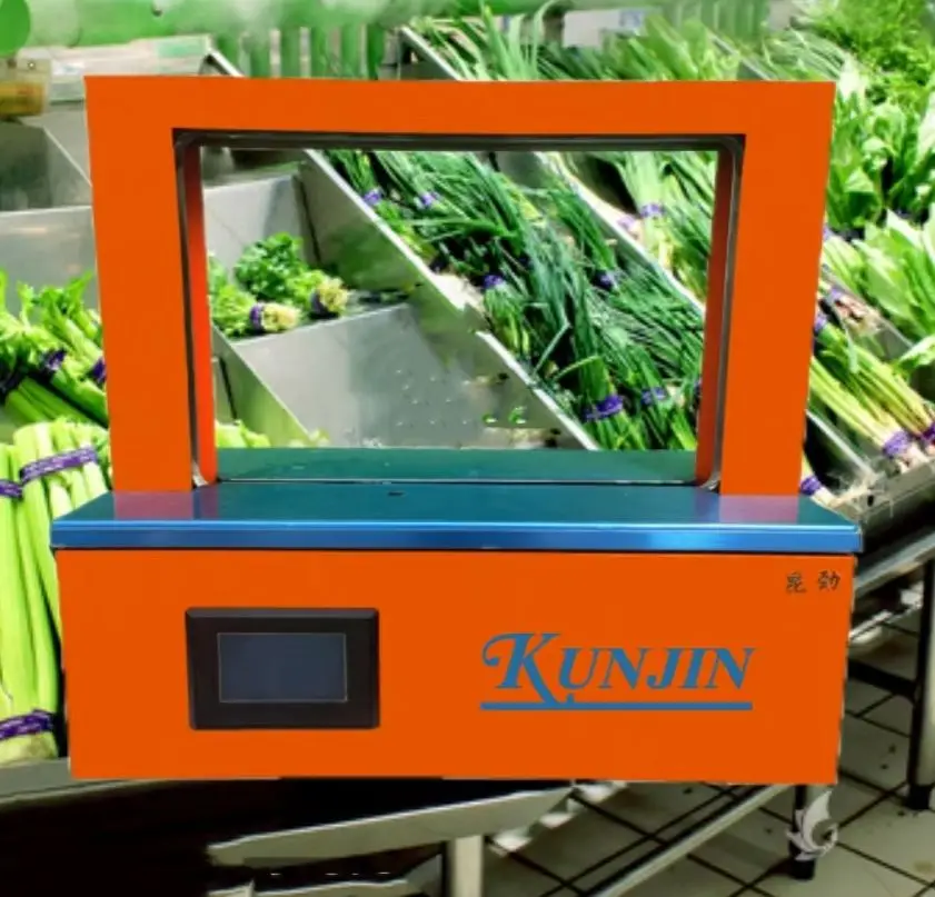KUNJIN HT3030 Cost-effective automatic Packaging Machine  Drink Straw Strapping Machine Banding Edge Machine