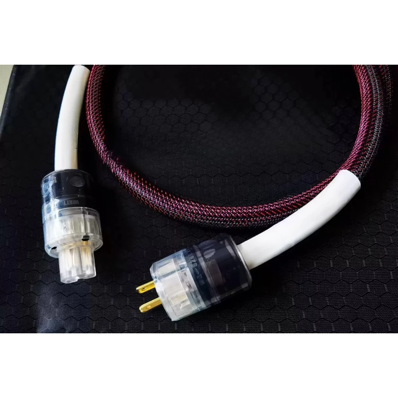 Audiophile level balanced output power cord CD machine bile power amplifier power cord