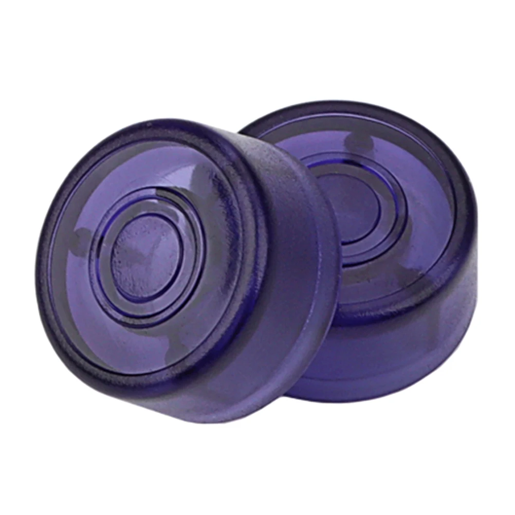 

2Pcs Electric Guitar Effect Button Pedal Caps Blue OE05 Durable Plastic Footswitch Topper For Distortion Effects Guitar