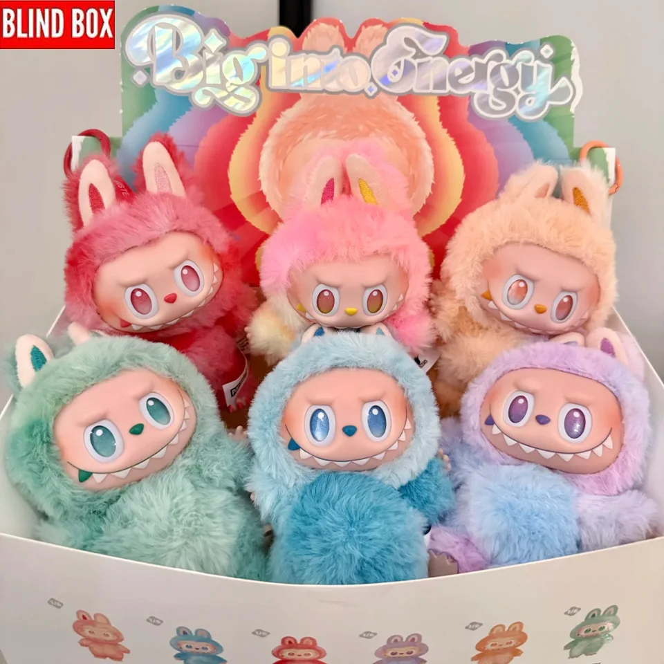 

High Quality Replica Labubu 3.0 Blind Box Labubu Keychain Backpack Decoration Kawaii Kid Toy Surprise Christmas Gift Mystery Box