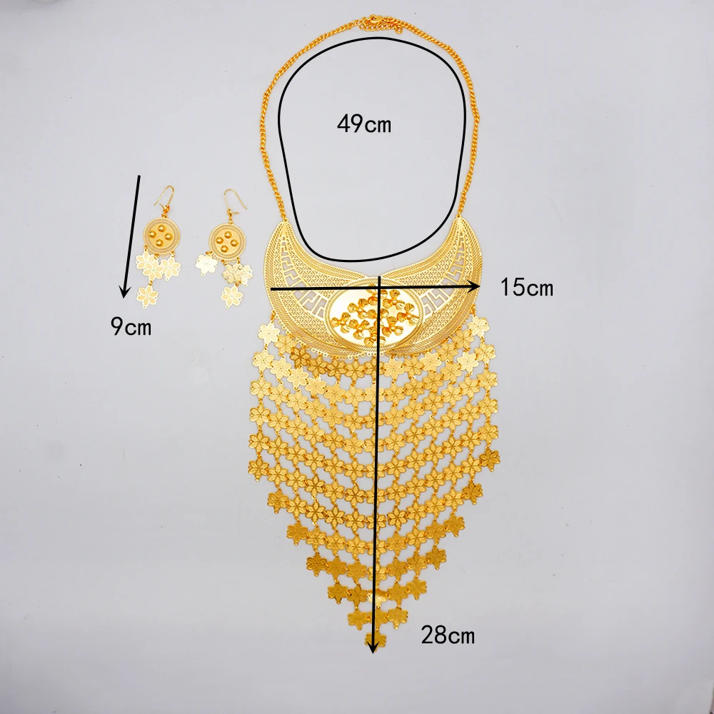 24-karatowy zestaw biżuterii p – Body Jewelry Dubai recenzja i cena