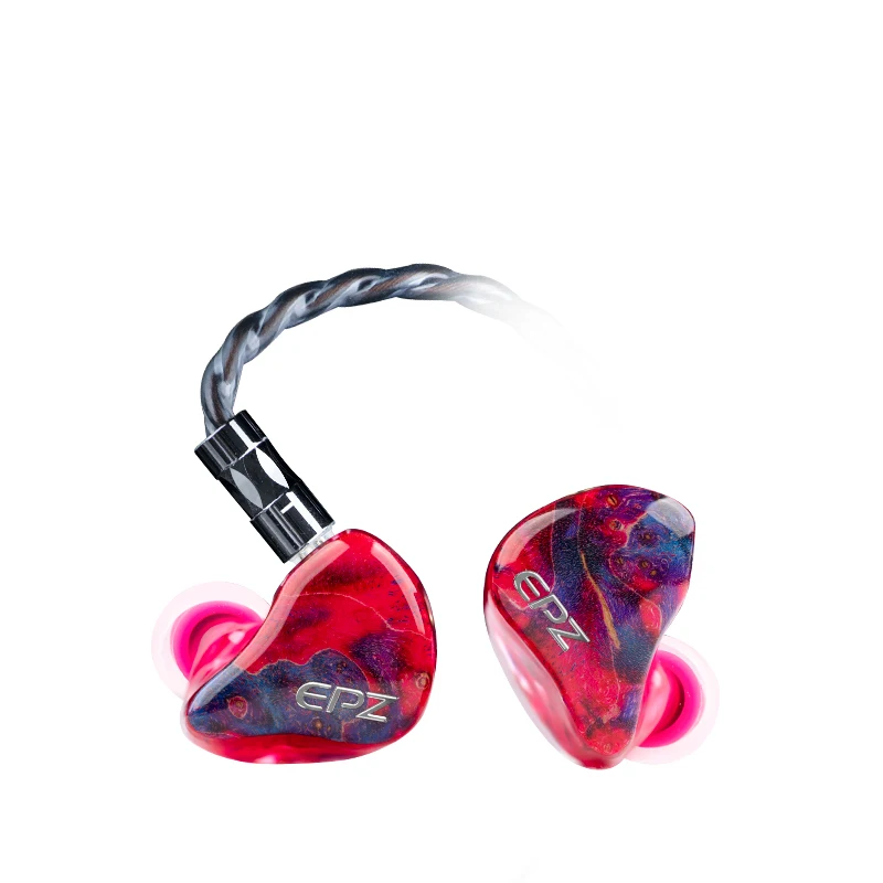 EPZ K5 1DD+4BA Monitor IEM Earphone Wired HIFI In Ear Earbuds