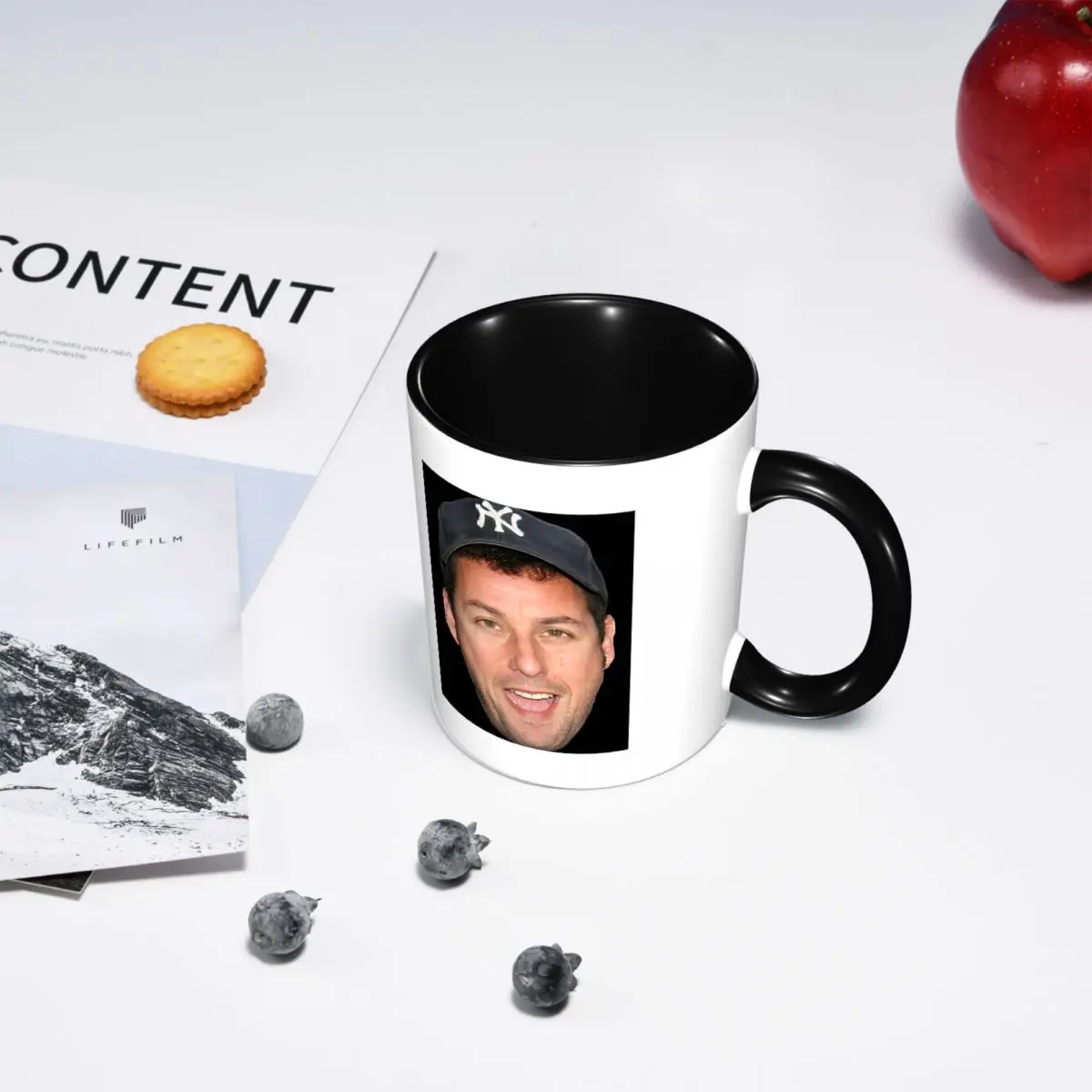 The Face Meme Adam Sandler Smile Amazing Poster Mug Funny Ceramic Coffee Cups Tea Mugs Milk Cup Drinkware Gift for Friends