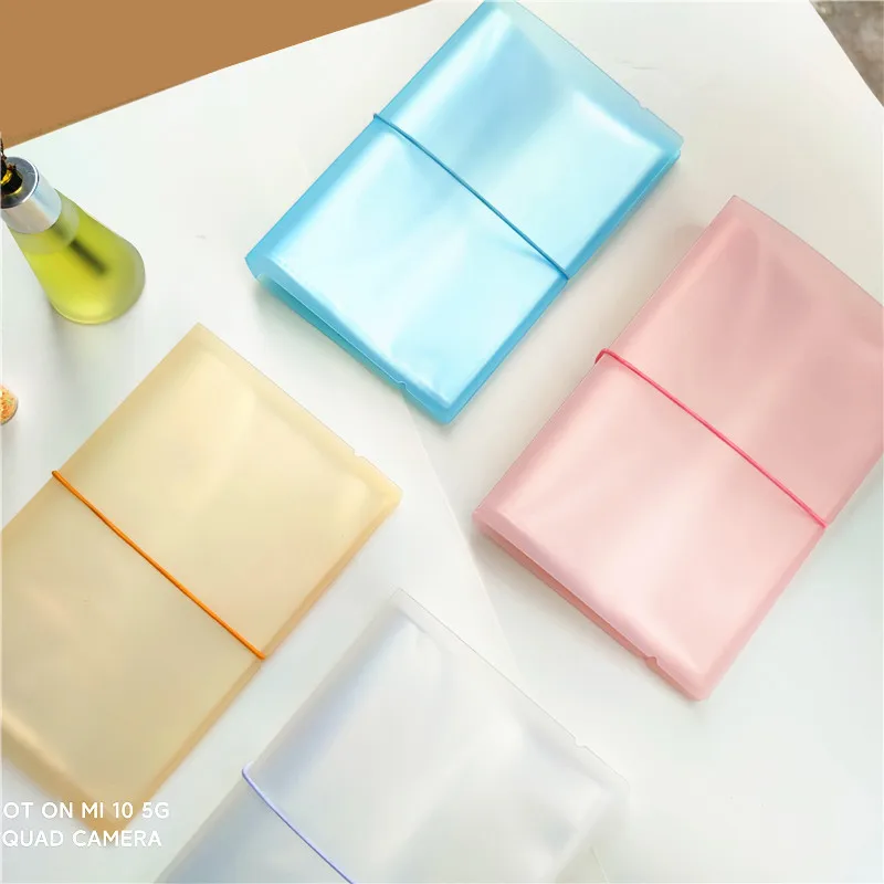 Fotoalben-Aufbewahrungsbilderbuch für 4 x 6 Fotos, transparenter Einband, Portfolio-Ordner für Postkarten, 30 Seiten, für 60 Bilder