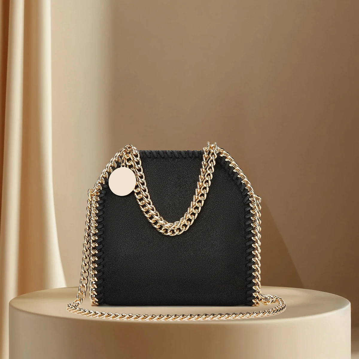 Luxury Designer Women\'s Chain Crossbody with Quilted Purses and Shoulder Strap  Female Ladies Hand Bags