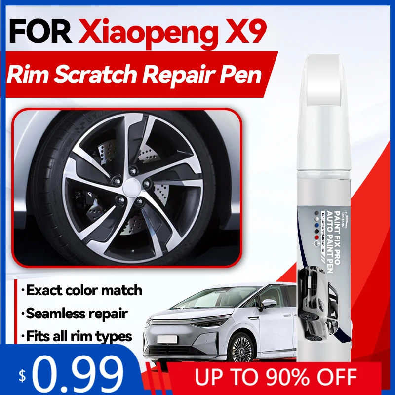 

Карандаш для подкраски колесных дисков, эксклюзивный, для ремонта автомобильной краски, для Xiaopeng X9, аксессуары для ремонта царапин на краске, Brilliant B