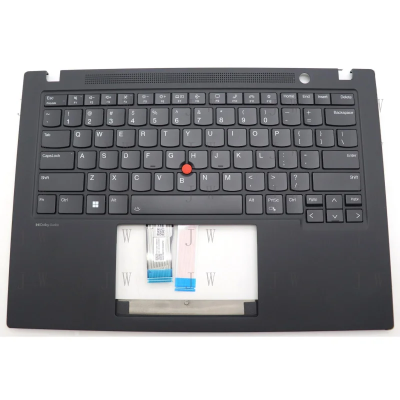DDJ  New Palmrest Upper Case US Backlit Keyboard For ThinkPad T14s Gen 4 21F6 21F7