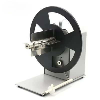 Automatic turret self-adhesive label slitting machine Small size rewinding machine