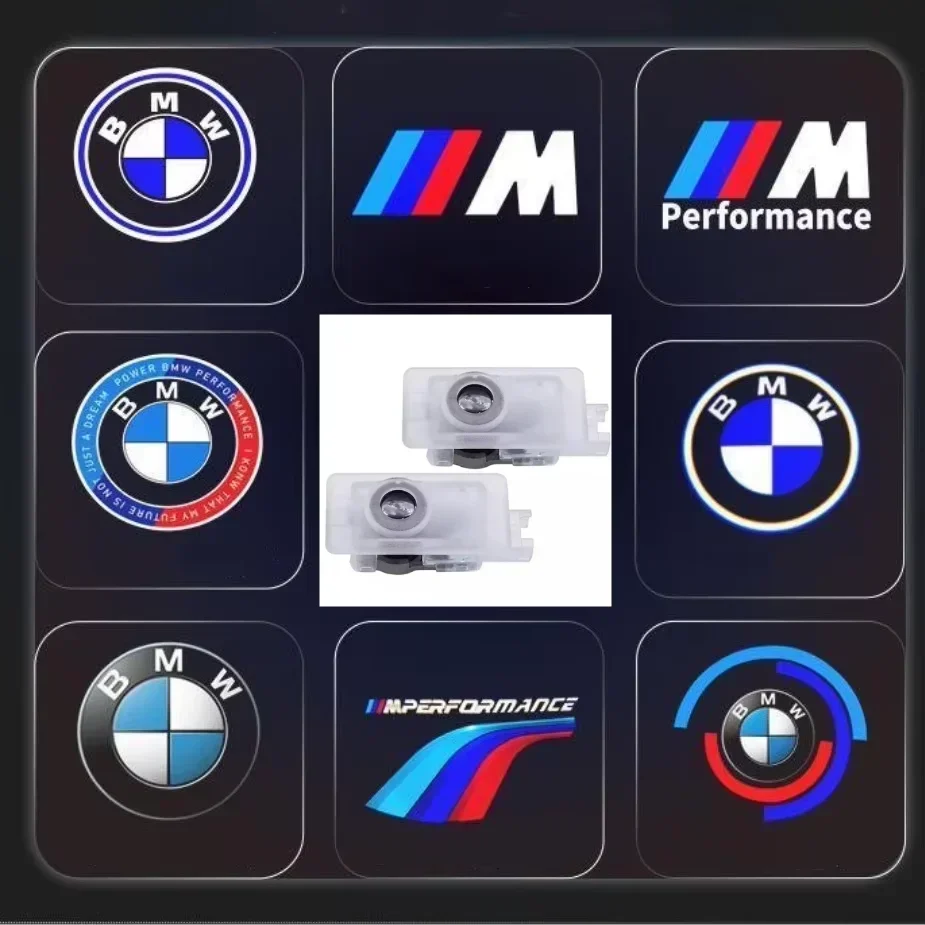 2/4 Uds BMW grupo coche LED proyección de luz de bienvenida BMW 1 serie F40/3 serie G20 G21/8 serie G29Z4/M4 M G02 M8 X7 G07 piezas de automóvil