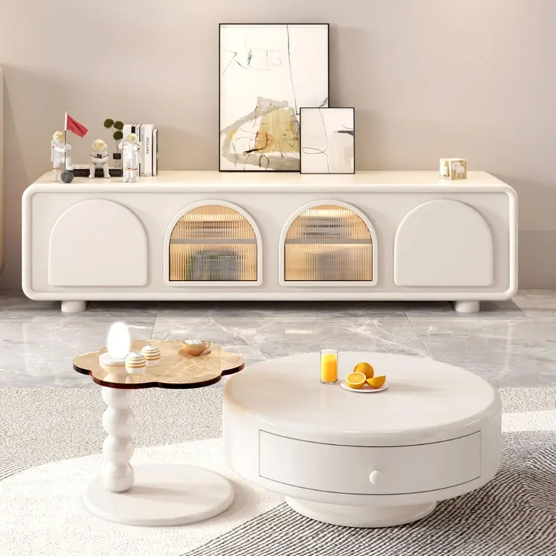 

Стоящий универсальный стол для телевизора, универсальный проигрыватель пластинок, деревянные подставки для телевизора, белая гостиная Szafka Na Buty, садовая мебель