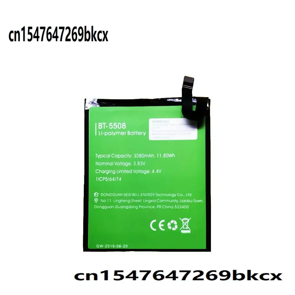 

3.8V 3080mAh BT-5508 Battery For LEAGOO T8S T 8S Smartphone