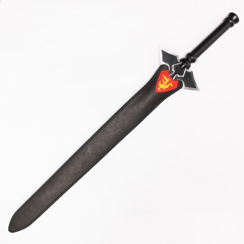 Re:Sword-Art-Online-Epada larga de Kirito, ALfheim Online, espada de metal de acero, accesorios de cosplay, decoración