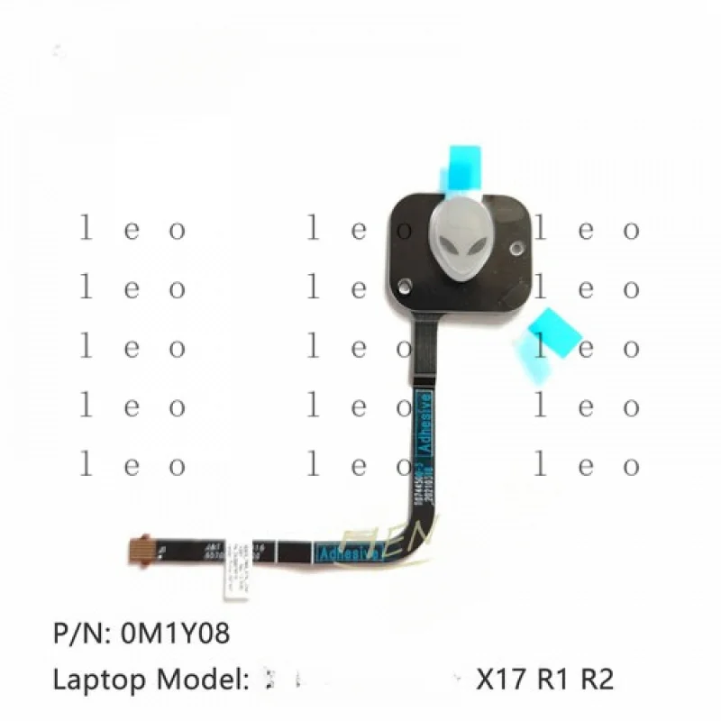 

CC New For Dell ALIENWARE x17 R1 R2 Power Button Board w/ Cable 0M1Y08 M1Y08