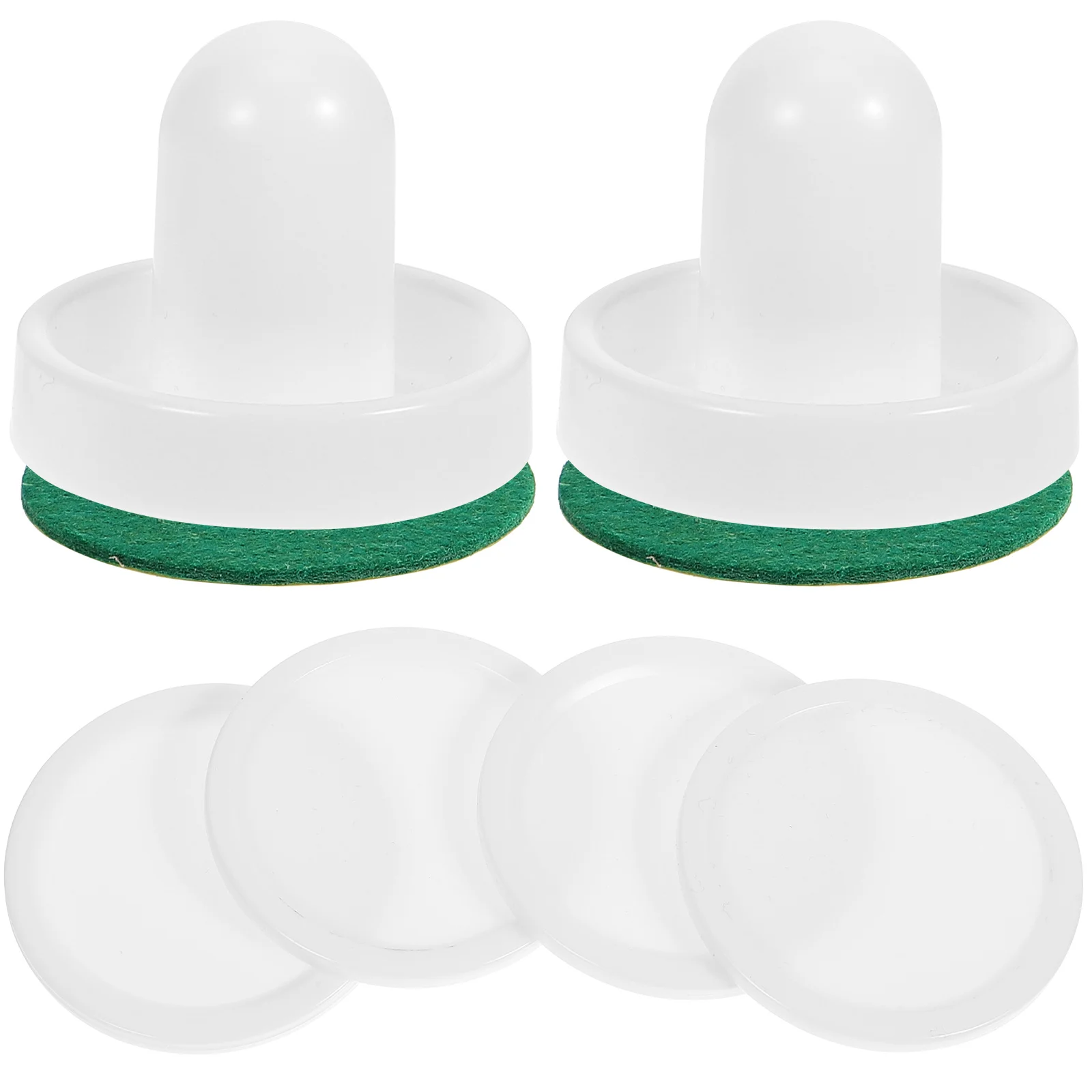 Top Ball Hitter Ice Hockey Replacements Pucks Handle Paddle for Environmental Resin Small Part