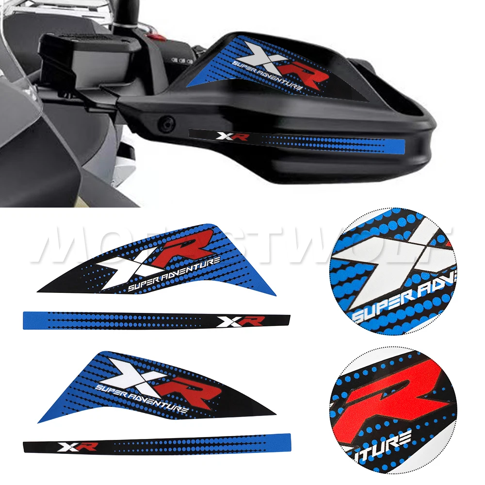 R1200GS R 1250GS Macera F850/750/650GS g310gs F900XR Motosiklet Handguard Çıkartması el koruması Kalkanı 40 Yıl GS Etiket