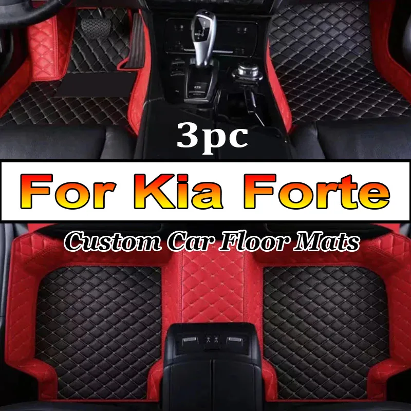 

Автомобильные коврики для Kia Forte Cerato K3 BD MK3 2019 ~ 2022, противогрязные коврики, роскошные кожаные напольные коврики, прочные коврики, ковер, аксессуары для автомобиля