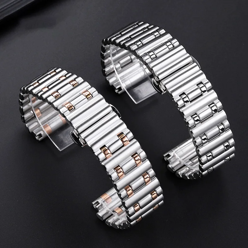 Watchband For Breitling Mechanical Chronograph B01 Series Stainless Steel Watch with Super Ocean Avengers  Bracelet 24mm strap