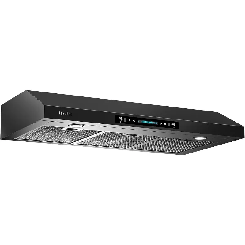 36 Inch Under Cabinet Range Hood with 900-CFM,4 Speed Gesture Sensing&Touch Control Panel,Stainless Steel Kitchen Vent