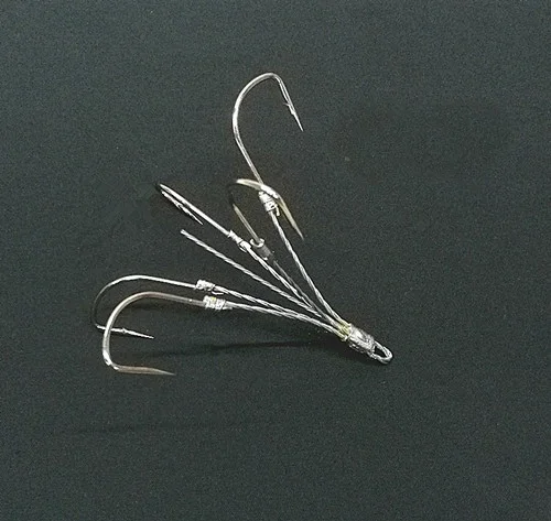 Fishing Hook 4/5/6/8 Claw Hook Super Sharp Hooks With Barbed Fishing Hook view 3