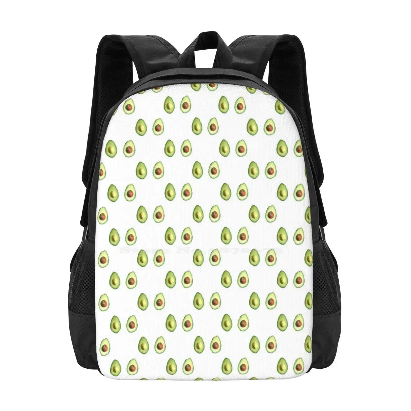 Avo gran oferta mochila bolsos de moda aguacate arte gráfico Photoshop ensalada saludable verde Pit Guacamole Chipotle Salsa comida