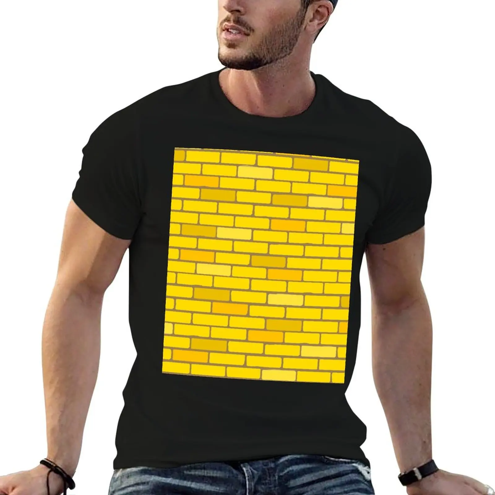 

Oz Yellow Brick Street T-Shirt man t shirts graphic man t shirts high quality luxury brand T-Shirt