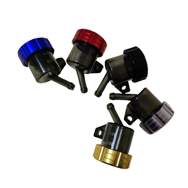 Modified Universal CNC Aluminum Brake Oil Cup Brake Motorcycle Fluid Tank Brake Fluid Reservoir