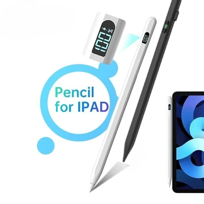 2026 Stylus Pens For IPad A16 Display Screen Battery Level Generation Pro 13 M5 Air 11 M4 M3 Mini 7 A17 8th 9th for Apple Pencil