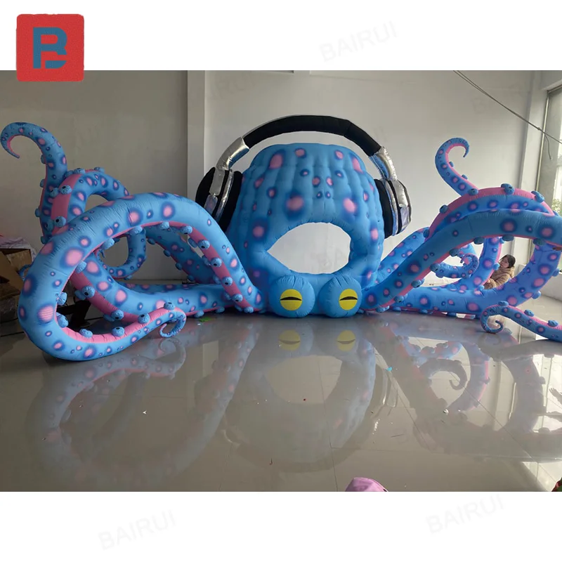 

Inflatable octopus, animal air models, with blowers, outdoor square grassland large-scale event decoration props